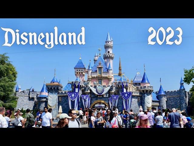 Disneyland Park 2023 Complete 4K Walking Tour | Disneyland Resort Anaheim California 2023