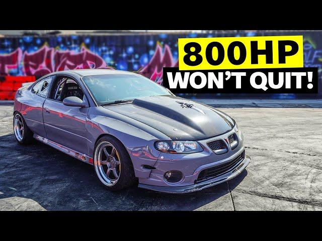 800hp Supercharged GTO Smokes Out our Lot. Build Breakdown is Back!!