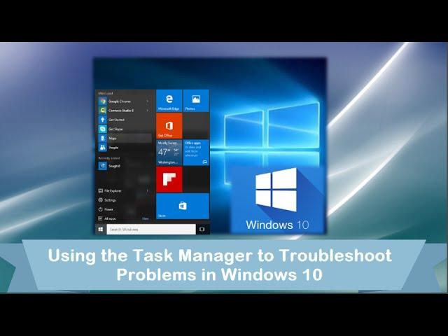 Windows 10: Using the Task Manager to Identify Problems in your Computer