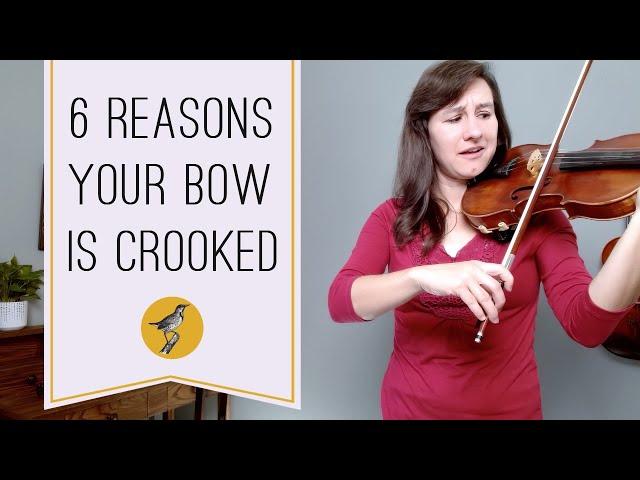 Bowing Blues? 6 Reasons Your Violin Bow Isn't Straight & How to Fix It!