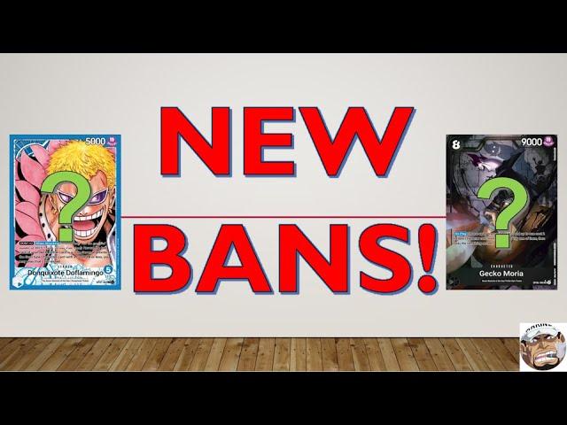 Will THESE Be the Next BANNED Cards in the One Piece Trading Card Game?