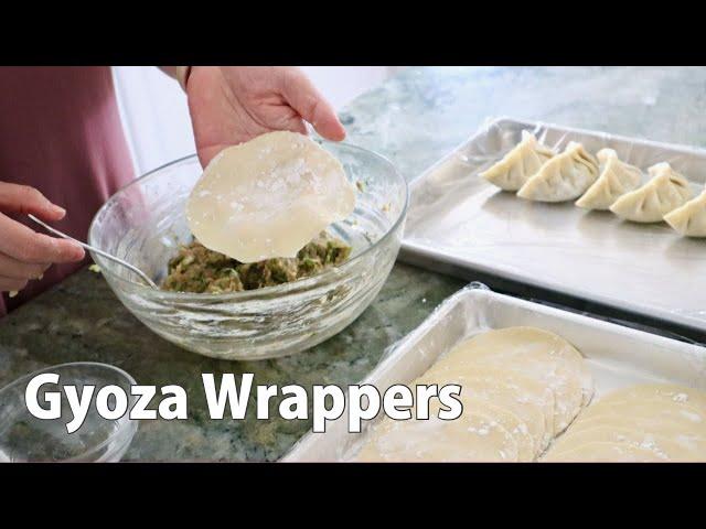 Gyoza Wrappers Recipe - Japanese Cooking 101