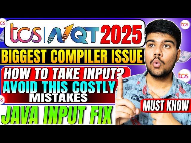 TCS NQT 2025: Java Input Mistake That Fails Code Submission!