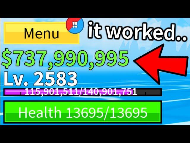 Blox Fruits MONEY GLITCHES You Don't know About..