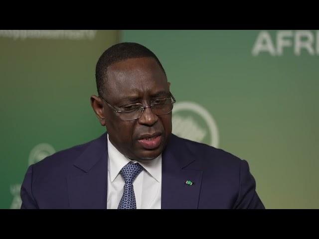 Interview with Macky Sall, President of Senegal