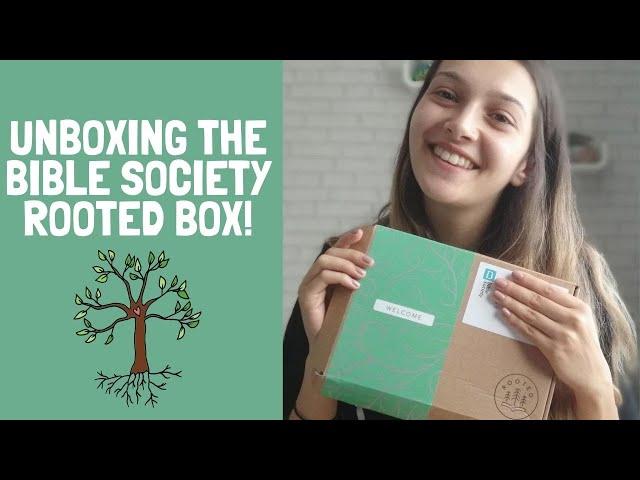 Unboxing The Bible Society Rooted Box!