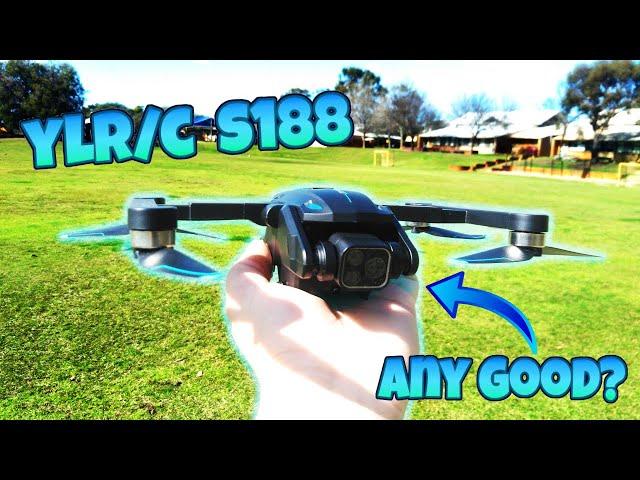 New YLR/C S188 GPS Drone 180° Electric Tilt Camera | Is It ANY GOOD?