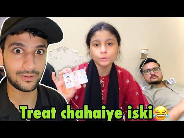 Ghar walo ko bhi surprise kardiya golden visa ke sath | family reactions