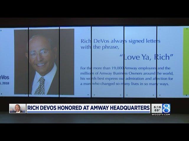 Flyover ushers in final Amway trip for Rich DeVos