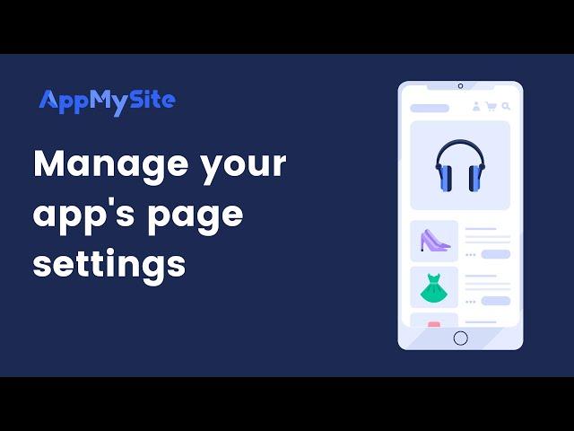 Pages | AppMySite