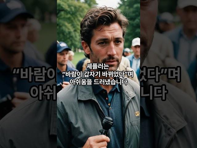 셰플러 또 선두! 시즌 4승 보인다?!