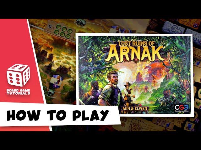 Lost Ruins Of Arnak | How To Play | Board Game