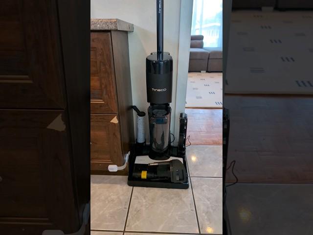 My new Tineco S7  @Tineco #ad #tinecos7 #tineco  #wetanddryvacuum #cleaningwithgabie