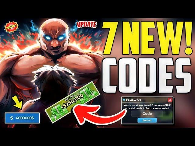 ️FRESH!CODES️GYM LEAGUE ROBLOX CODES 2024 - GYM LEAGUE CODES 2024