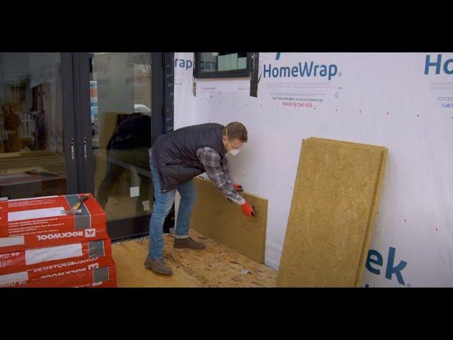 How to install continuous exterior insulation