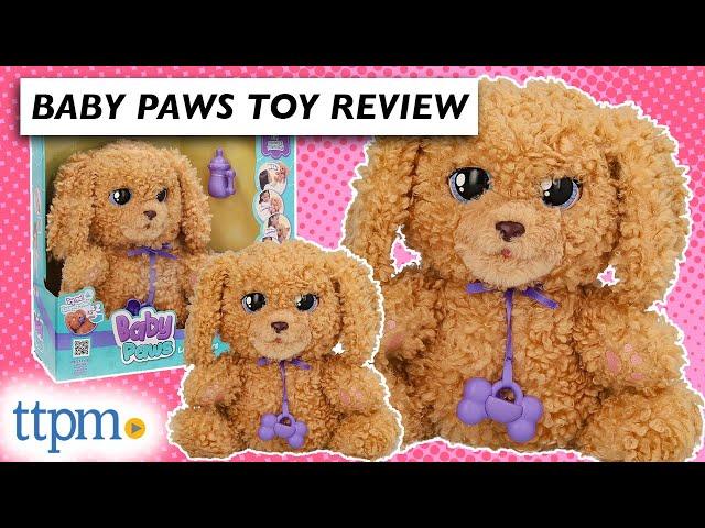 Love and Care for Baby Paws - An Interactive Plush Puppy!