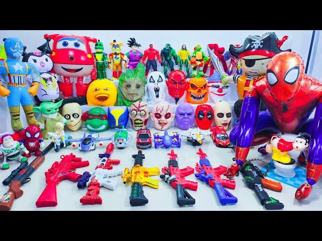 Marvel Popular Toy Series Collection | Spider Man Action Doll | Marvel Toy Gun Series Open Box