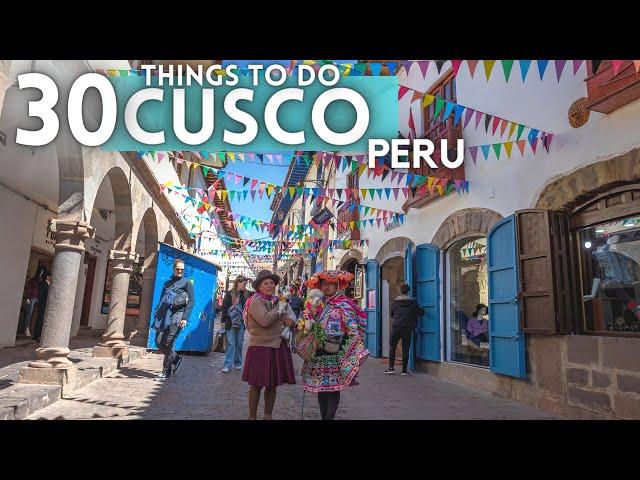 Best Things To Do in Cusco Peru 2025 4K