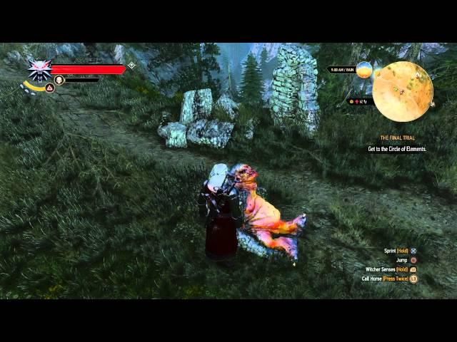 The Witcher 3 - The Final Trial: Rock Troll Loot: Bone, Ears & Troll Hides, Cave Troll Liver PS4