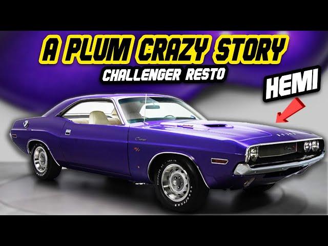 Restoring a 1970 Dodge Hemi Challenger the owner never saw..