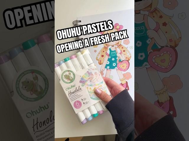 New Ohuhu pastel Marker pack!