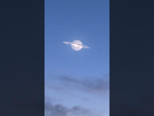 Saturn combustion in sky #vfx