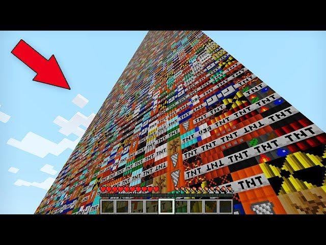 НУБ ВЗОРВАЛ ГИГАНТСКИЙ THT СТОЛБ 10000 ДИНАМИТ БАШНЯ В МАЙНКРАФТ | Компот Minecraft
