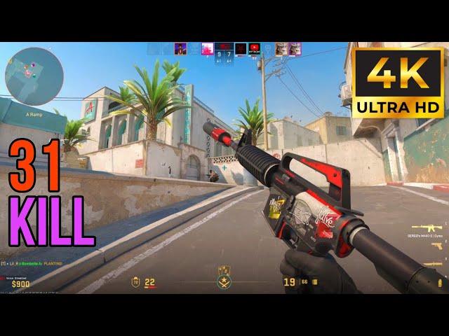 Counter Strike 2 Best Gameplay 4K (No Commentary)