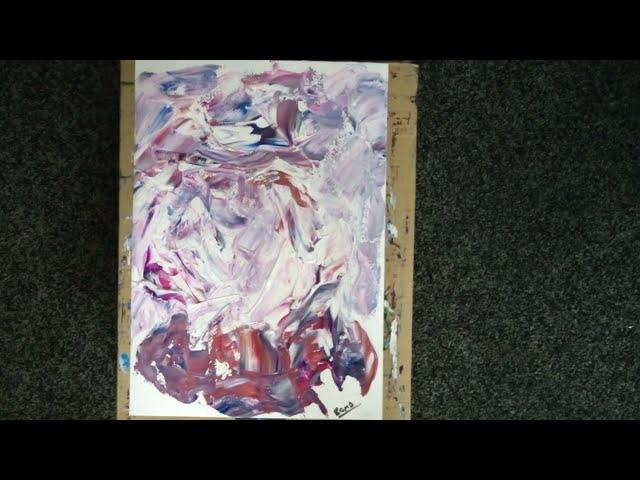 And after a blue plague, Entitled: Surrealist automatism.