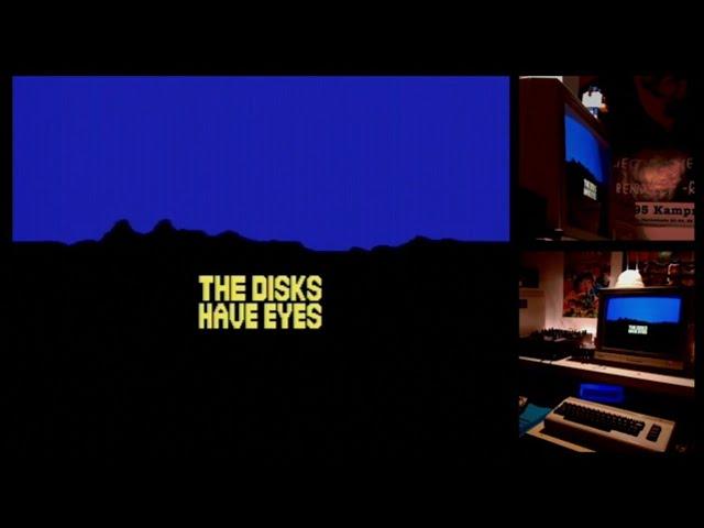 The Disks Have Eyes - A Commodore 64 One-File Demo by Onslaught (2022)