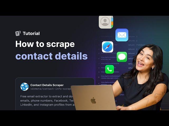 How to Scrape Emails, Phone Numbers, and Other Contact Information