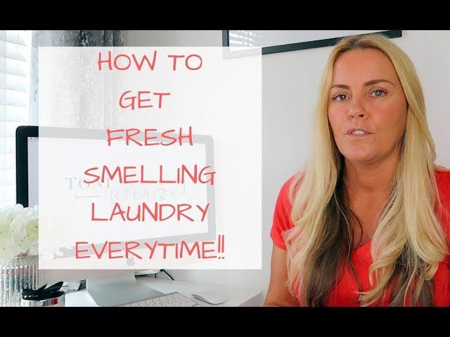 How to get great smelling laundry EVERYTIME! All products linked |