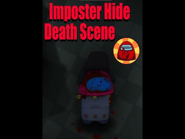 Imposter Hide 3D Horror Nightmare Death Scene