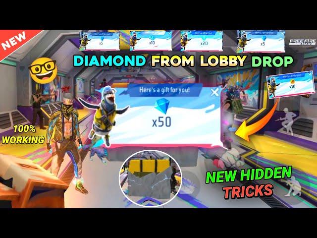 How to Get Unlimited Diamond in Lobby Drop | Freefire Lobby Diamond New Trick 2024 | Free Diamond