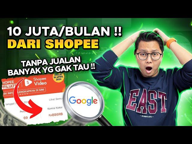 BANYAK YANG BELUM TAU⁉️ 10 JUTA PER BULAN DARI SHOPEE AFFILIATE, SERING DIABAIKAN!