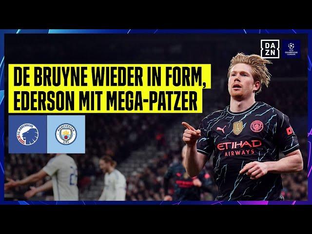 De Bruyne spielt alle schwindlig: FC Kopenhagen - Manchester City 1:3 | UEFA Champions League | DAZN