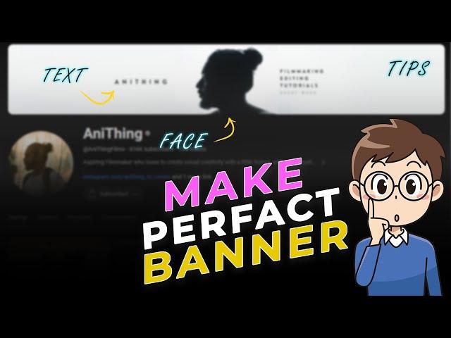 How To Make Youtube Banner (Cover) | Adobe Photoshop | The Nik Edits