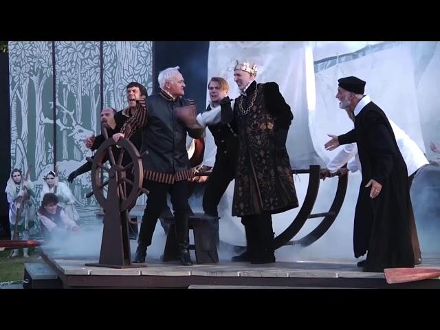 Act 1 Scene 1 - The Tempest - William Shakespeare - Brownsea Open Air Theatre 2015 - Storm