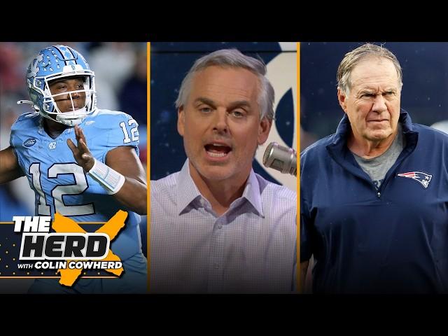 Bill Belichick to UNC, What are the expectations for him in college football? | CFB | THE HERD