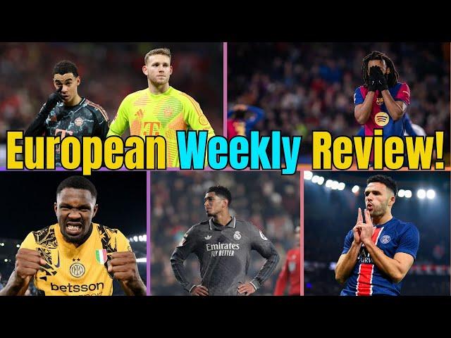 (ASMR) Barcelona & Bayern Munich Lose! Inter Make History! European Football Results | Soft Spoken