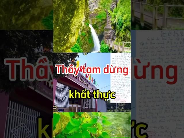 Thầy Minh Tuệ tạm dừng khất thưc vì tập trung đông người ,ảnh hưởng giao thông ,,(18/11/2024)