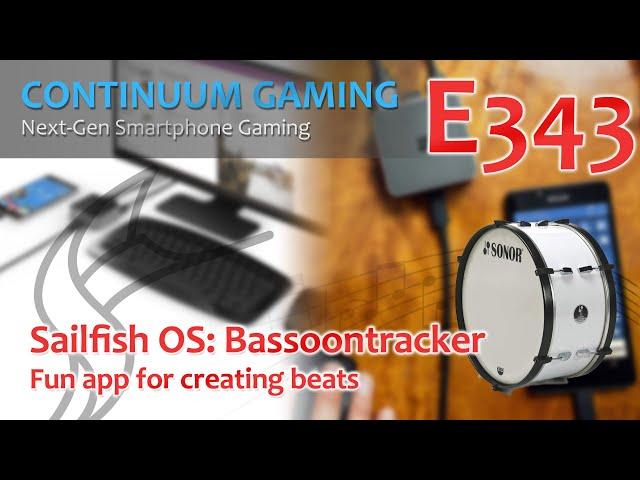 Microsoft Continuum Gaming E343: Fun App to create beats for Sailfish OS