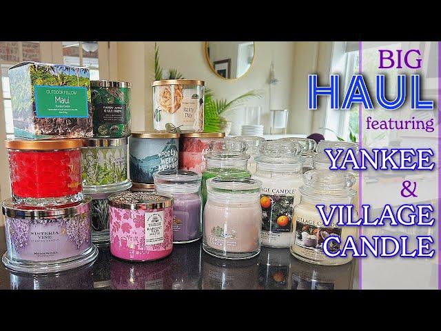 Proof of life!!  a huge haul featuring Yankee and Village Candle