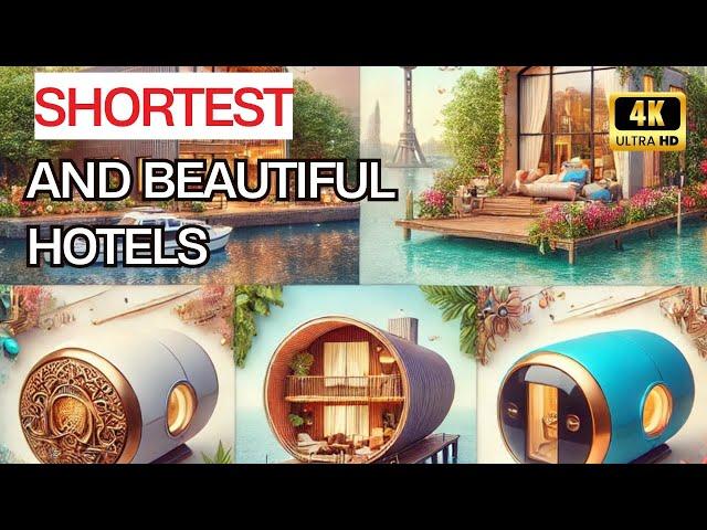 The World's Shortest Yet Most Stunningly Decorated Hotels for Travel Enthusiasts || Que4710