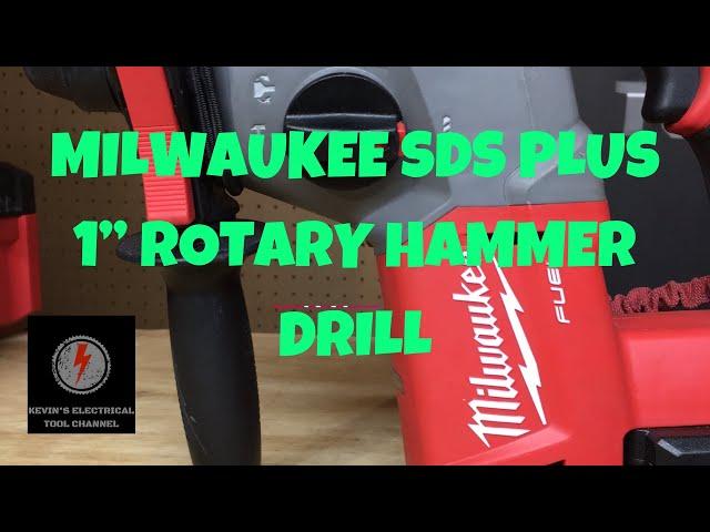 Milwaukee SDS Plus 1” Rotary Hammer Drill. Tool Review Thursday!!!