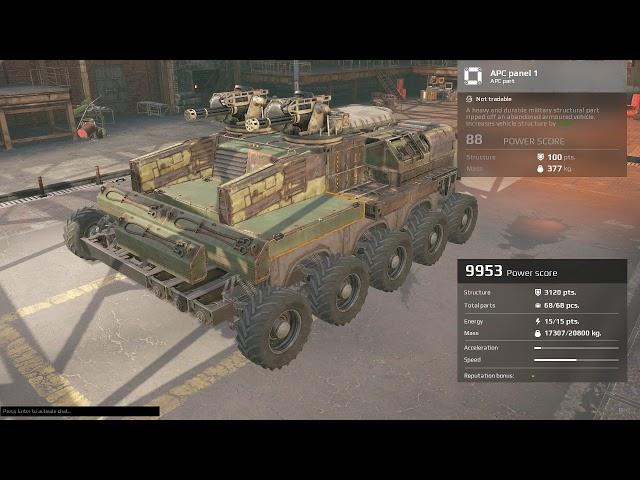 Crossout Lets Build! Hollow Rig!