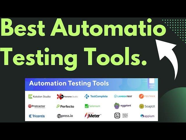 Best Automation testing tools in Telugu| Software Testing Tutorial for Beginners | @techagent2.0