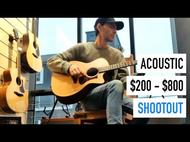 Price Range $200 -$800 EASTMAN vs EPIPHONE vs GUILD vs JN - Shootout Test Demo