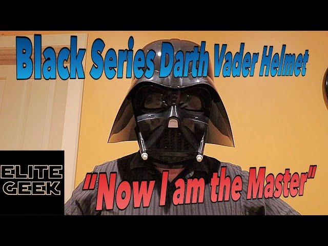 Hasbro Black Series Darth Vader Helmet Unboxing and Review