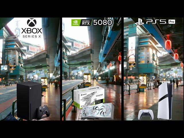 XBOX Series X vs RTX 5080 vs PS5 PRO | 4k Ultra Settings | You decide the winner of...